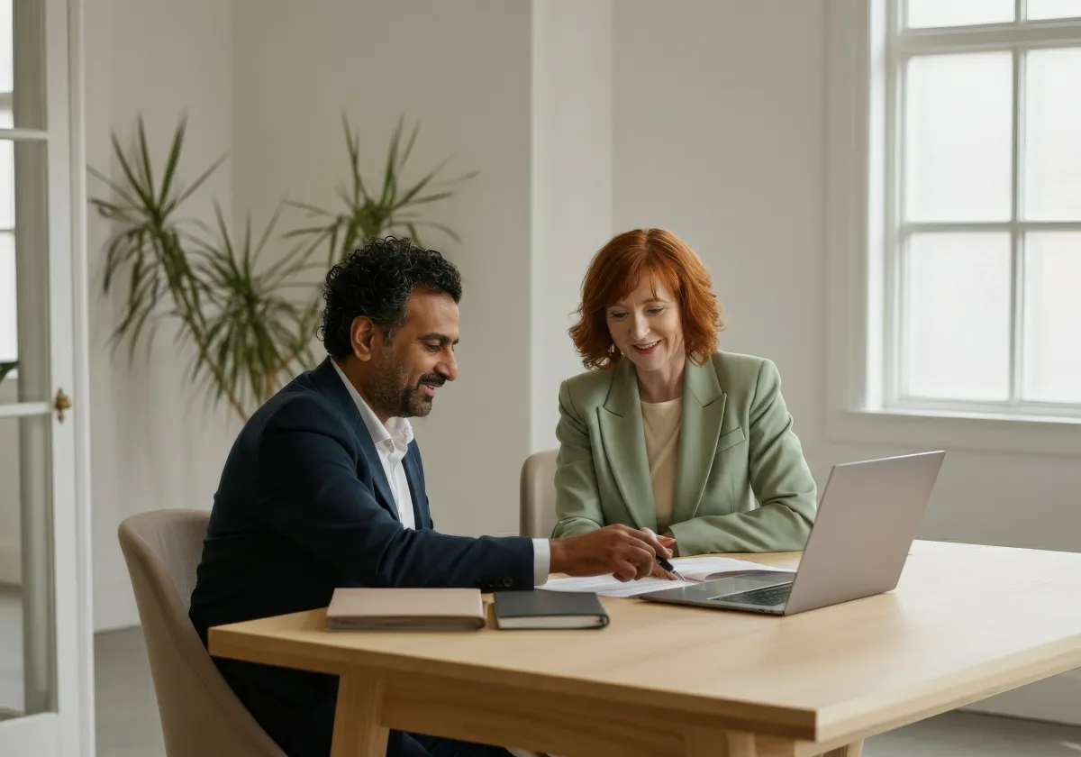 Miguel Andrade em ambiente empresarial